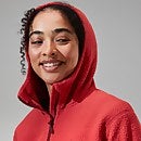 Women's Angram Fleece Jacket - Red