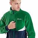 Men's Retrorise Fleece Jacket - Green / Blue