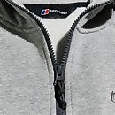 Logo Full Zip Hoodie für Herren - Dunkelgrau