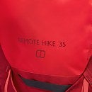 Remote Hike 35 Rucksack für Herren - Rot/Dunkelrot