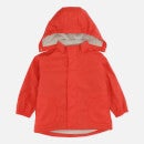 Konges Sløjd Girls' Rainy Palme Rainwear Set - Fiery Red - 9-12 months