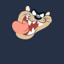 Looney Tunes Tasmanian Devil Face Hoodie - Navy