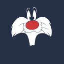 Looney Tunes Sylvester Big Face Hoodie - Navy