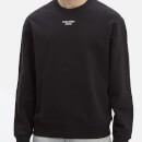 Calvin Klein Jeans Men's Stacked Logo Crew Sweatshirt - Black - S