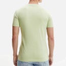 Calvin Klein Jeans Men's Stacked Logo T-Shirt - Jaded Green - L