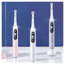 Oral-B iO6 Series Duo Pack White/Pink Sand Extra Toothbrush