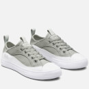 Converse Women's Chuck Taylor All Star Wave Ultra Ox Trainers - Slate Sage/White/Light Silver