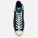 Converse Men's Chuck 70 Much Love Hi-Top Trainers - Black/Washed teal/Game Royal - UK 7