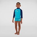 Boys' Placement Long Sleeved Sun Protection Top Blue