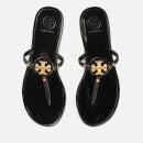 Tory Burch Women's Mini Miller Jellie Toe Post Sandals - Perfect Black - UK 3.5