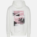Tommy Jeans Men's Tommy Script Photo Hoodie - White - - S