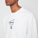 Tommy Jeans Men's Modern Essential Crew Sweatshirt - White - S