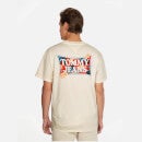Tommy Jeans Logo-Detailed Cotton T-Shirt - S