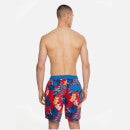 Tommy Jeans Tropical Printed Cotton Beach Shorts - S