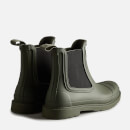 Hunter Men's Commando Chelsea Boots - Dark Olive - UK 8
