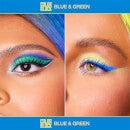 HUDA Beauty Color Block Obsessions Eyeshadow Palette - Blue and Green 7.5g