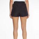 Calvin Klein Jeans Women's Crinkle Fabric Shorts - Ck Black - L