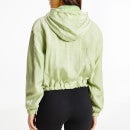Calvin Klein Jeans Women's Glazed Fabric Popover - Jaded Green - XS