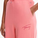 Tommy Jeans Women's Tjw Tommy Signature Sweatpants - Garden Rose - XS