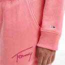 Tommy Jeans Women's Tjw Curve Signature Sweatpants - Garden Rose - 2XL