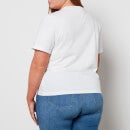 Tommy Jeans Women's TJW Curve Signature T-Shirt - White - 1XL