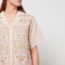 Meadows Women's Sampler Shirt - Sampler Embroidery - UK 8