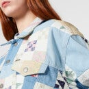 Polo Ralph Lauren Women's Quilted Trucker Jacket - Fuscia Wash - XS