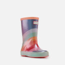 Hunter Kids' First Classic Wiggle Rainbow Wellington Boots - Multi - UK 4 Baby
