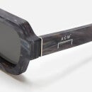 A-COLD-WALL* X RSF Men's Caro Sunglasses - Black Marble