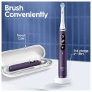 Oral B iO8 Violet Electric Toothbrush with Zipper Case