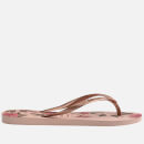 Havaianas Women's Slim Organic Flip Flops - Ballet Rose/Golden Blush - UK 3/4