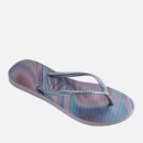 Havaianas Women's Slim Iridescent Flip Flops - Quiet Lilac - UK 3/4