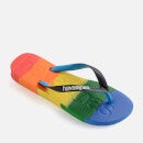 Havaianas Men's Top Logomania Multicolour Flip Flops - Gradient Rainbow - UK 11/12