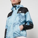 The North Face Women's Sheru Jacket - Beta Blue Dye Texture Print - M