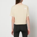 The North Face Women's Heritage S/S Recycled Crop T-Shirt - Gravel - XS