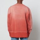 Maison Margiela Men's Print Detail Sweatshirt - Dusty Brick Red