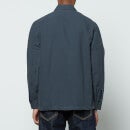 Norse Projects Men's Kyle Cotton Linen Jacket - Slate Grey - S