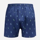 Polo Ralph Lauren Men's All Over Print Classic Boxer Shorts - Light Navy - S