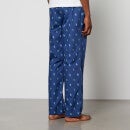 Polo Ralph Lauren Men's All Over Print Pyjama Pants - Light Navy - L