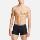 Polo Ralph Lauren Men's 3-Pack Classic Trunks - Heather Pink/Black/French Turquoise - S