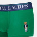 Polo Ralph Lauren Men's Bear Logo Single Trunks - Cruise Green - S