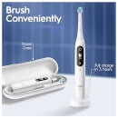 Oral B iO7 White Electric Toothbrush with Travel Case