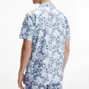 Tommy Hilfiger Men's Short Sleeve Pyjama Top - Island Tropical - S