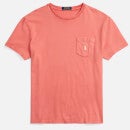 Polo Ralph Lauren Men's Cotton Linen T-Shirt - Amalfi Red - S