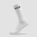 MP Unisex Crew Socks (3 pack) - Black/White - UK 2-5