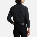 Polo Ralph Lauren Men's Custom Slim Fit Mesh Polo Shirt - Black Marl Heather