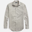 Polo Ralph Lauren Men's Slim Fit Garment Dyed Twill Shirt - Grey Fog