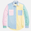 Polo Ralph Lauren Men's Classic Fit Oxford Fun Workshirt - Solid Funshirt - S