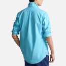 Polo Ralph Lauren Men's Slim Fit Garment Dyed Oxford Shirt - French Turquoise