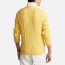 Polo Ralph Lauren Men's Cotton Cable Jumper - Empire Yellow